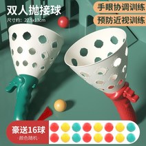 플레이스쿠프 스캐터볼 체육사 교실놀이 실버스포츠, 02.업그레이드버전[배트2개+공16개]