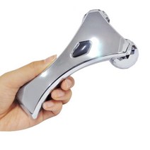 얼굴 마사지 리프팅 롤러 괄사 도구 림프선 붓기제거, 로제타 마사지기, 1개