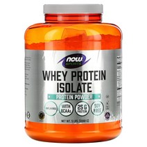 나우 푸드 Sports 분리 유청 단백질 무맛 2 268g(5lbs), 1.2 파운드 Now Foods (나우 푸