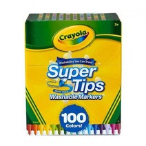 크레욜라 가는선 수성마카 셋 100색, 상세페이지참조