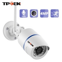 홈캠 현관문 cctv 감시카메라 펫캠 와이파이 홈 보안 무선 감시 총알 방수 비디오, 4mp 12v 전원 32GB, 3.6mm