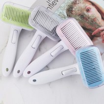 고양이털청소기 강아지털빠짐 강아지빗 고양이털제거 강아지털청소기, A type(긴털), 블루