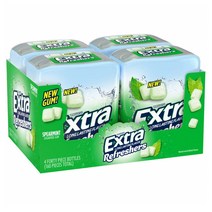 Extra 엑스트라 스피어민트 껌 40개입 4팩