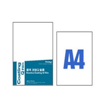 폼텍 양면손코팅지 CF-2315/5매/A4, 없음