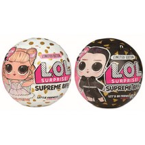 [영실업(유아)] 3[영실업] LOL 서프라이즈 슈프림 BFFs 화이트 블랙, 상세 설명 참조, 종류선택:서프라이즈슈프림_ 블랙