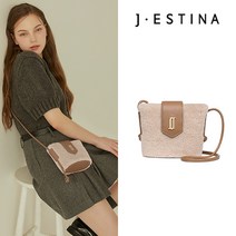 [제이에스티나 백] JOELLE MAY FUR MINI 크로스 BR (JHNCHE2BF230BR270)