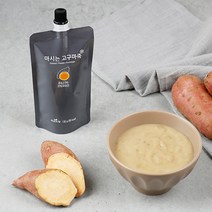 (주)두손푸드 고구마죽 (130g) 마시는죽 식사대용 간식용죽, 1팩, 130g