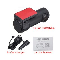 대시 카메라 와이파이 무선 자동차 DVR 디지털 등록 비디오 레코더 대시캠, 8G, black