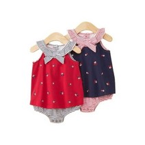 기타 바보사랑[조이멀티]스트라이프 마린 원피스 룸퍼(3-24개월)203458