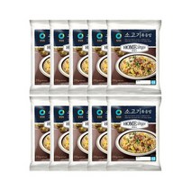 청정원 엄마손맛 맞벌이 우리가족 호밍스 소고기볶음밥 210g x10개 자취템 캠핑 여행 점심 탕비실 쟁여템 야식 홈파티 간편식 혼밥 식단관리 체중조절, 10세트