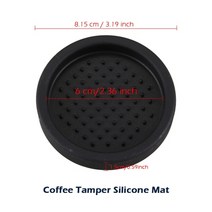 커피 디스트리뷰터 58mm58.35mm58.5mm 나무 손잡이 탬퍼 에스프레소 파우더, 변조하다, 58.35mm