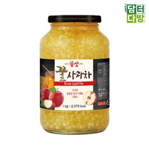 꽃샘 꿀사과차 1kg (액상차 과일청 카페)