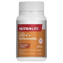 뉴질랜드 직구 뉴트라라이프 Ester C + Best Product Bioflavonoids DF 50tab 1PACK, 수량, 상세참조