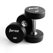 [동화스포츠] 포스 PU덤벨 우레탄아령 2kg-40kg 낱개판매 (1개) 우레탄덤벨, 24kg, 1개