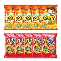 삼양 사또밥 67g x 5p + 카라멜콘땅콩 72g x 5p, 1세트