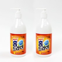 슈퍼 홈드라이 760ml(380mlX2개) 드라이전용 액체세제
