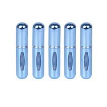 달모아 휴대용 향수 공병 향수통 스프레이 용기 5ml, 5개, 블루