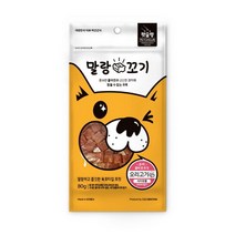 [룸펫]펫슐랭 강아지간식 말랑꼬기 오리 80g, 단일속성