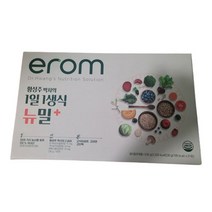 이롬 황성주 1일1생식 뉴밀플러스 63포-식사대용 발효생식 미숫가루, 630g, 3개