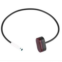 M365 프로 전기 스쿠터용 리어 펜더 짧은 덕테일 머드가드 백 윙 미등 Mijia Mi 3 1S 용 액세서리, 버건디