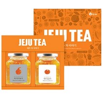 휴럼 제주감귤 앤 한라봉차 선물세트 + 쇼핑백, 감귤차 200g + 한라봉차 200g, 5세트