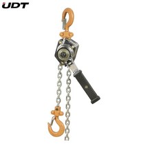 UDT 호이스트 레바블럭 미니형 500kg 귄양기 윈치 운반기 도르래 리프트, 단품