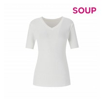 숲 SOUP 브이넥 슬림 니트(OZ5SKT2)
