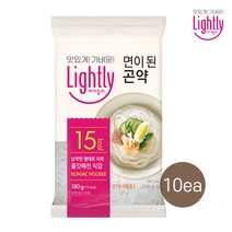 라이틀리 면이 된 곤약 180g x 10개