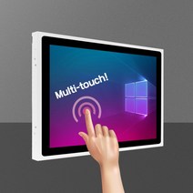 15인치 산업용 판넬 컴퓨터 패널 PC 일체형 터치모니터 화이트, 3세트