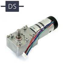 [디엔지몰] 웜기어드 엔코더모터 DWG-4562-24-B-EN Double Shaft (24V 브론즈기어형), 1/270