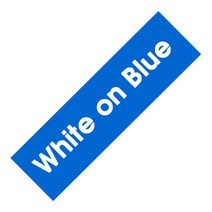 20 색 테이프 엡손 ST18KW SS18KW SC18RW SC18YW SC18BW 라벨 18mm King Jim LW-500 LW-400 LW-700 메이커, [12] White on Blue