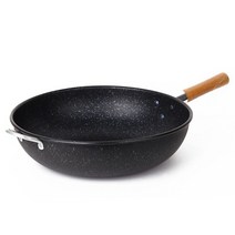 대한 코팅 자루 중국팬 북경팬 볶음팬 40cm, 상세설명 참조, 없음