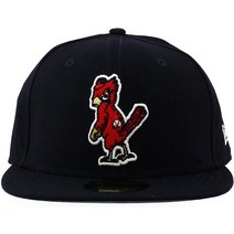 뉴에라 캡모자 59FIFTY 세인트 루이스 카디널스 야구모자 네이비