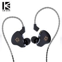 [KBEAR공식대리점] KBEAR KS1 1DD 이어폰/국내발송, KS1 블랙(노마이크형)