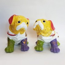 컬러풀 퍼그 인테리어 소품 집들이 선물, 상세 설명 참조