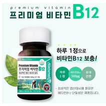 프리미엄 비타민비12 엽산대사 비타민B군 비타민B12, 1000개, 90정(3개월) x 1개