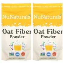 누네츄럴스 오트 화이버 귀리가루 식이섬유 454g 2개