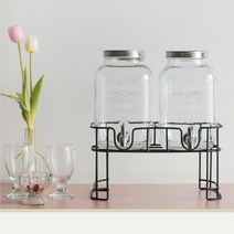 웰컴드링크 행사 음료 얼음물 과일주 야외 카페 주방 로비 차, 591 멜로우디스펜서5LX2p set, 색상