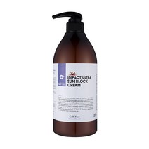 (셀파인화장품)임팩트브라운 울트라u.v무기자차.유기자차 썬블록 선크림 1000ml 1개