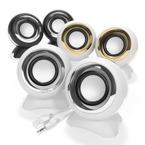 컴퓨터 pc 스피커 2채널, 블랙실버