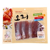 홈쿡 강아지 간식 400g, 오리다이어트 안심 슬라이스, 5개