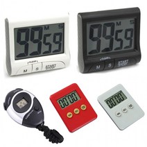 LCD 디지털 타이머 스탑워치 스탑 쿠킹 요리 주방 알람시계, 초대형LCD스톱워치