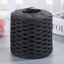 핸드다잉얀 200m 천연 라피아 밀짚 원사 Diy 수제 여름 모자 비치 가방에 대한 니트 크로셰 종이, 한개옵션1, 11 12