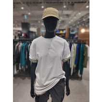 볼컴 남여공용 스톤 볼륨자수 오버핏 티셔츠 VA222TS028 WH