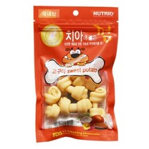 뉴트리오 치아에 좋은껌 껌, 4개, 고구마