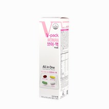 [안국약품] 브이팩 V-PACK 하루한포데일리 여성용 60포 (2개월분), 단품, 단품