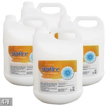 스타티스 대용량 린스겸용샴푸 4000ml x 4개 리필형샴푸, 1box