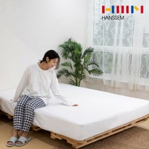 한샘 텐셀 침대 호텔 매트리스 방수 향균 커버 퀸(Q)