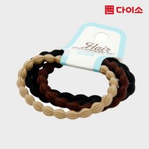 노팁헤어고무줄 물결B