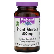 Bluebonnet Nutrition 블루보넷 뉴트리션 식물 스테롤 500mg 베지캡 90정 시토스테롤 Plant Sterols